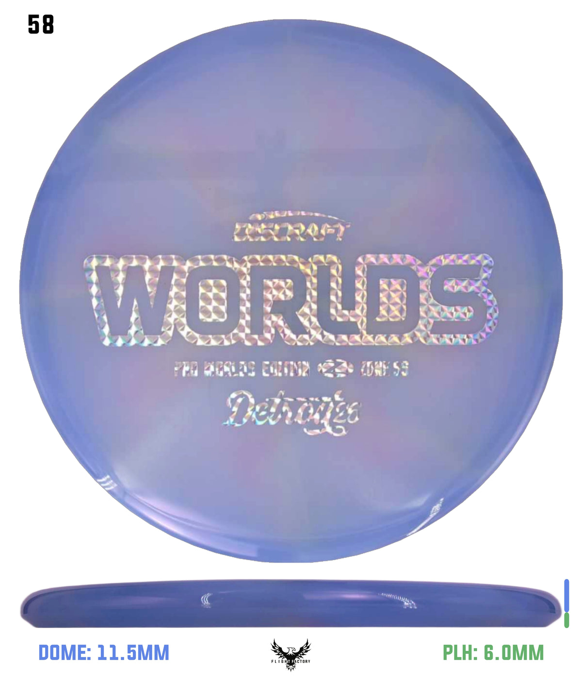 Discraft Tour Series Z Zone SS - 2026 Worlds Edition