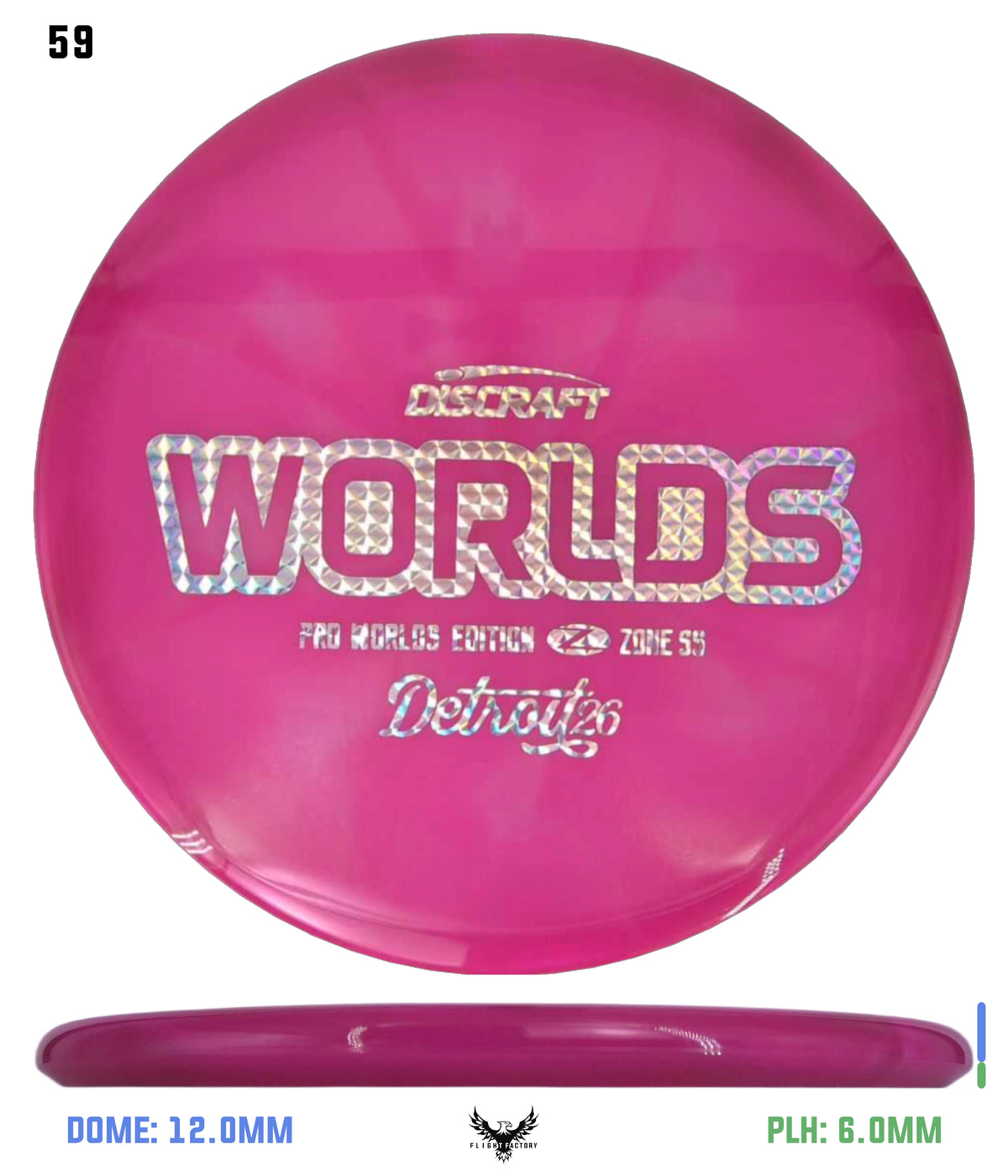 Discraft Tour Series Z Zone SS - 2026 Worlds Edition