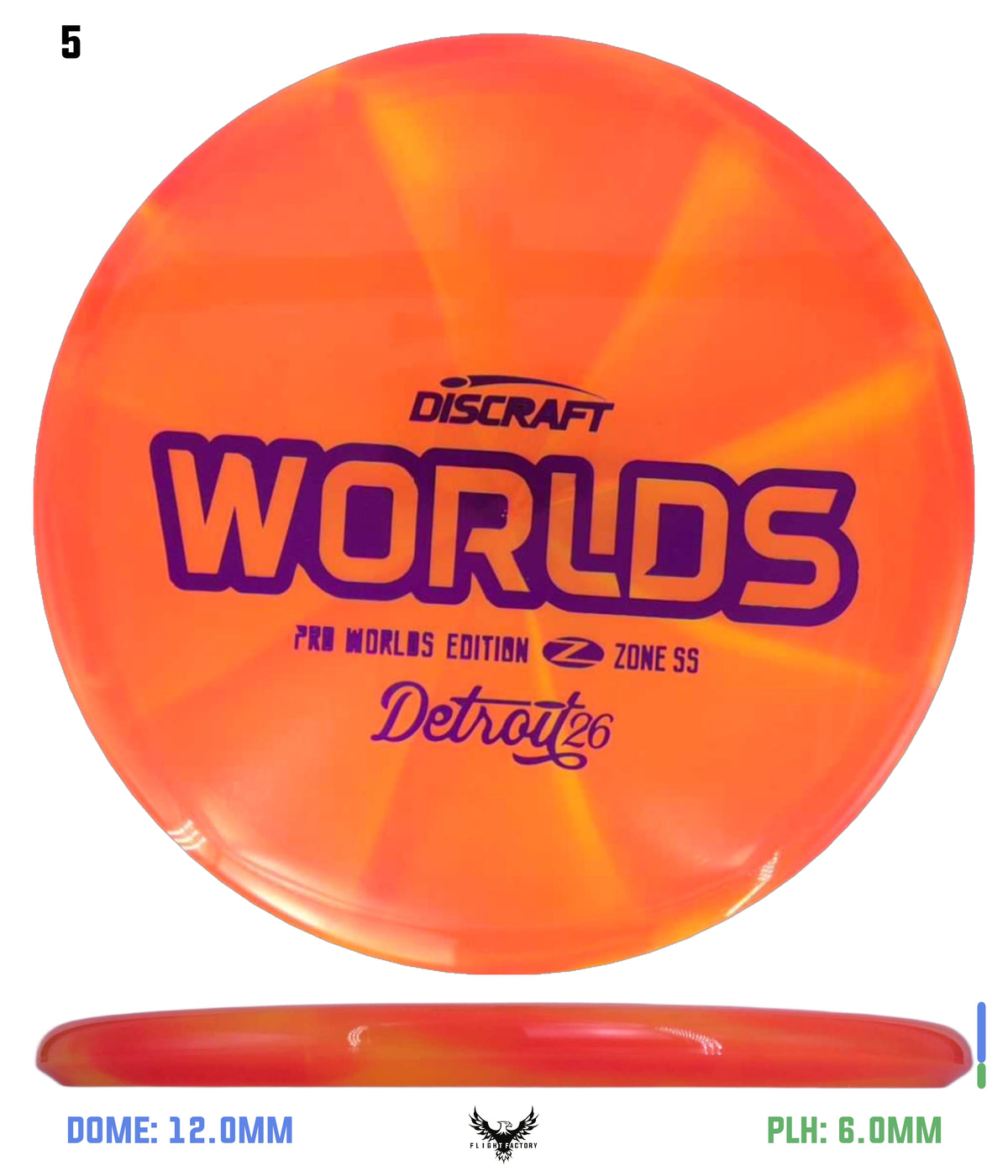 Discraft Tour Series Z Zone SS - 2026 Worlds Edition