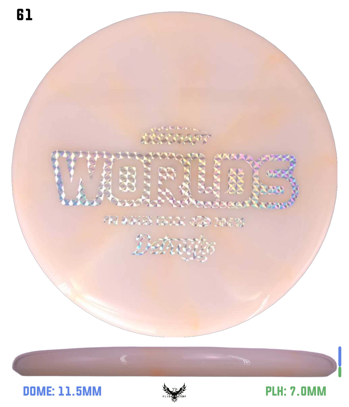 Discraft Tour Series Z Zone SS - 2026 Worlds Edition