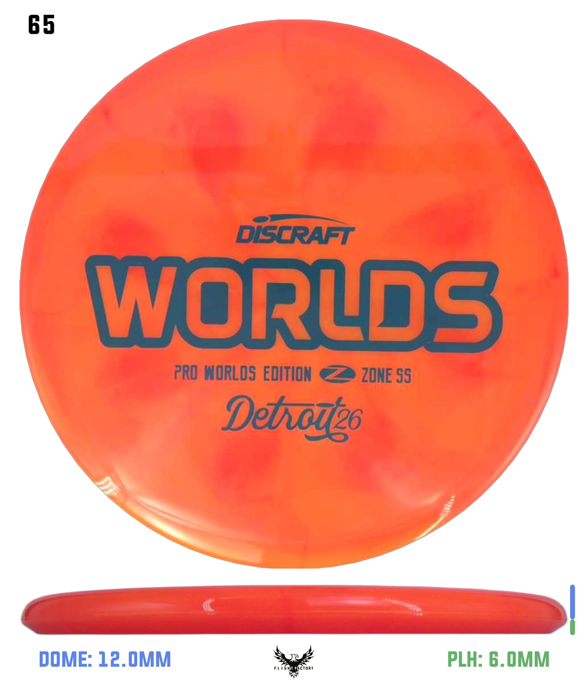 Discraft Tour Series Z Zone SS - 2026 Worlds Edition