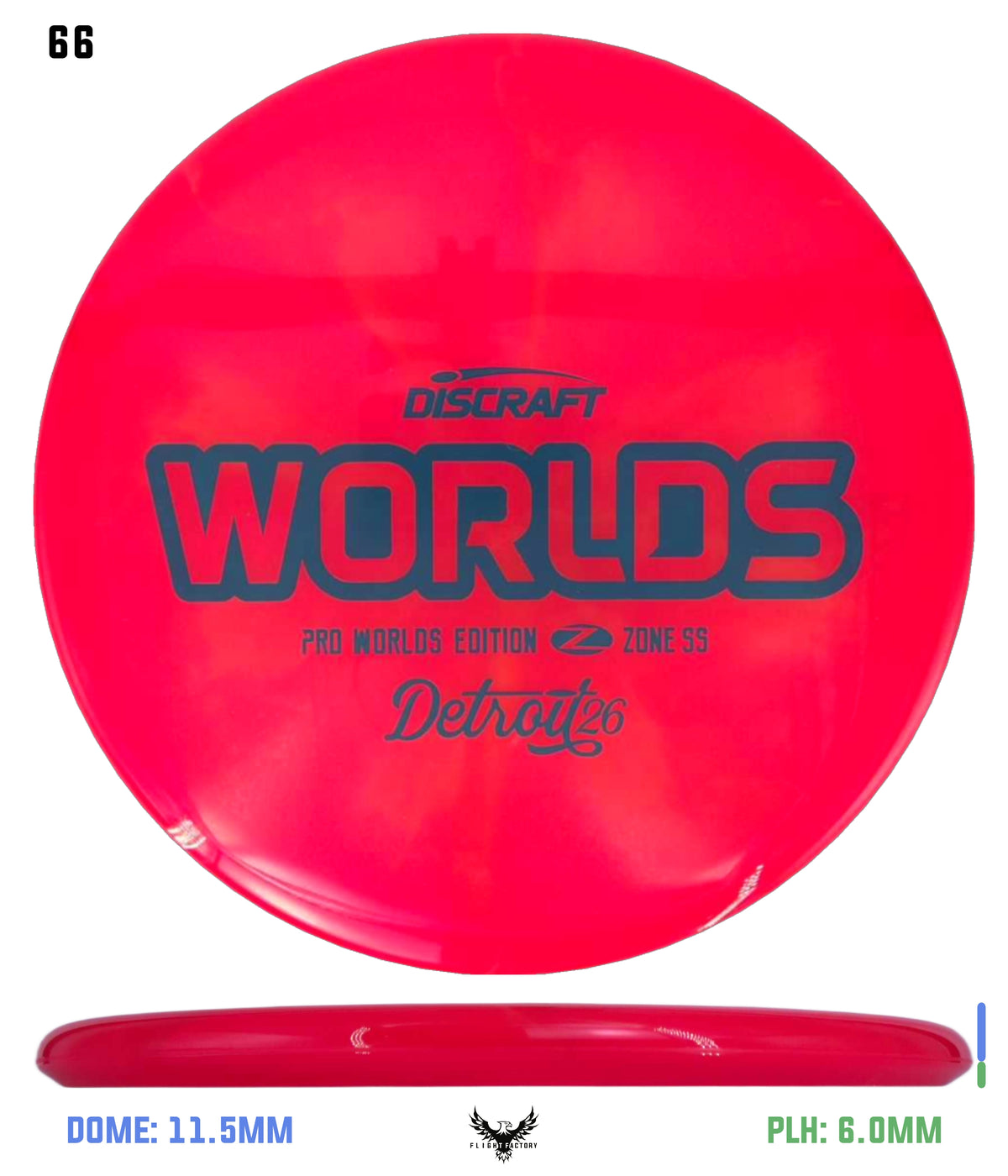Discraft Tour Series Z Zone SS - 2026 Worlds Edition