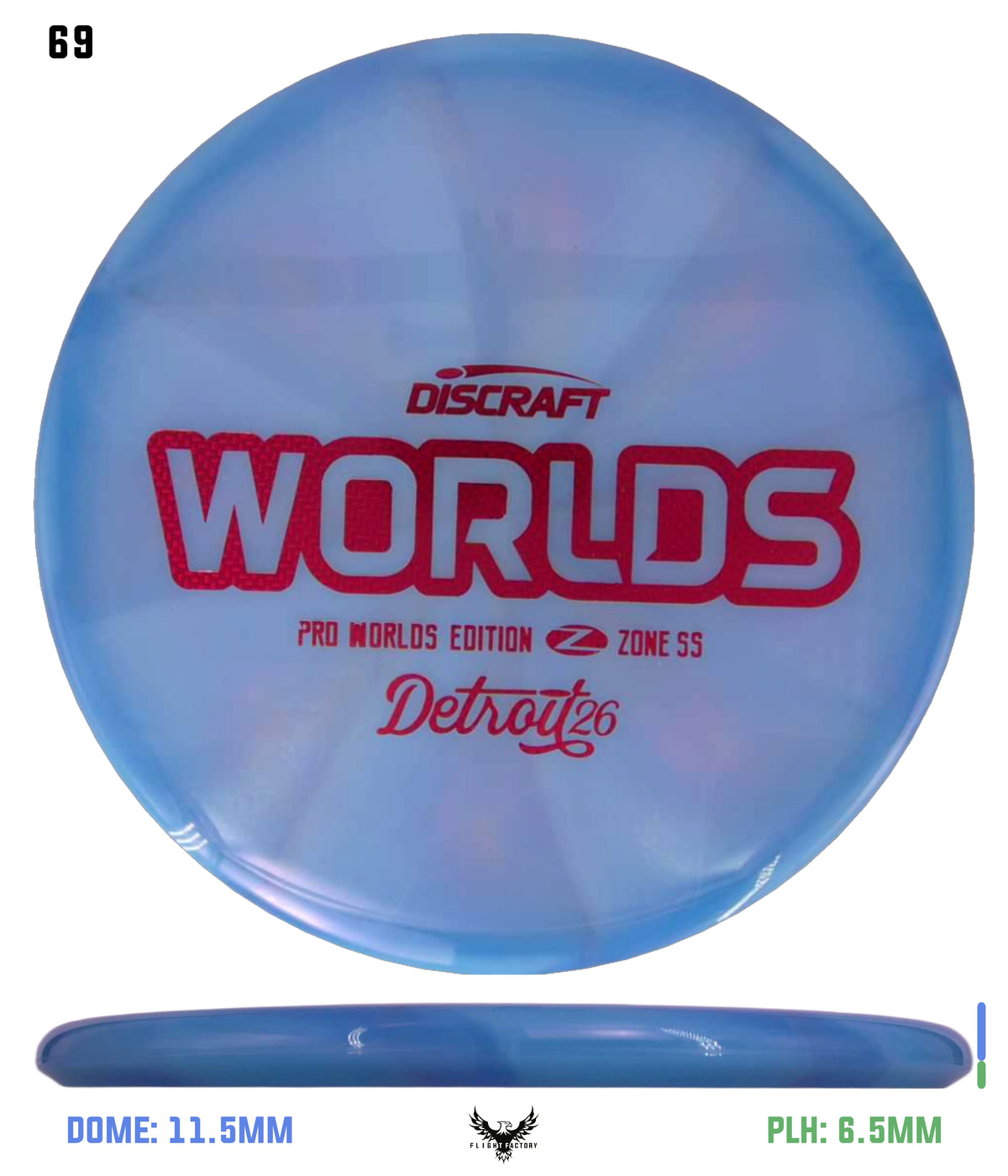 Discraft Tour Series Z Zone SS - 2026 Worlds Edition