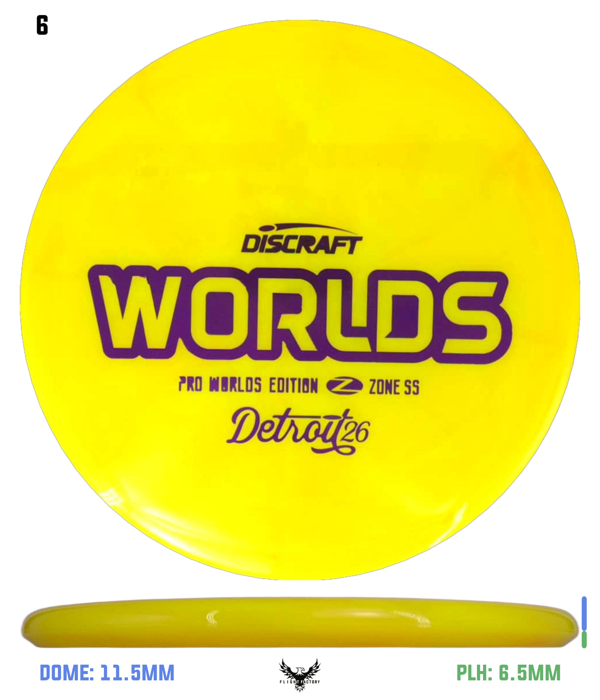 Discraft Tour Series Z Zone SS - 2026 Worlds Edition