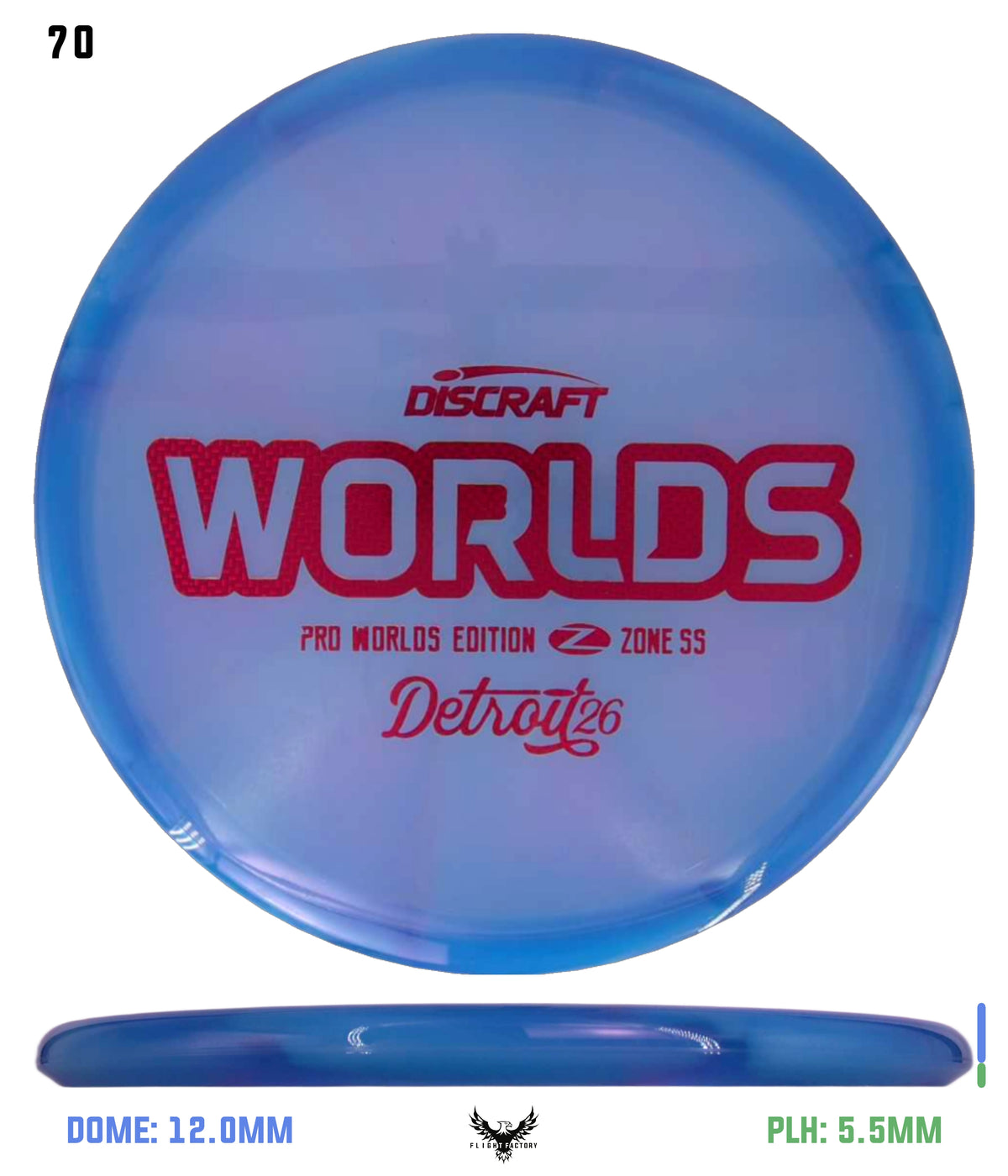 Discraft Tour Series Z Zone SS - 2026 Worlds Edition