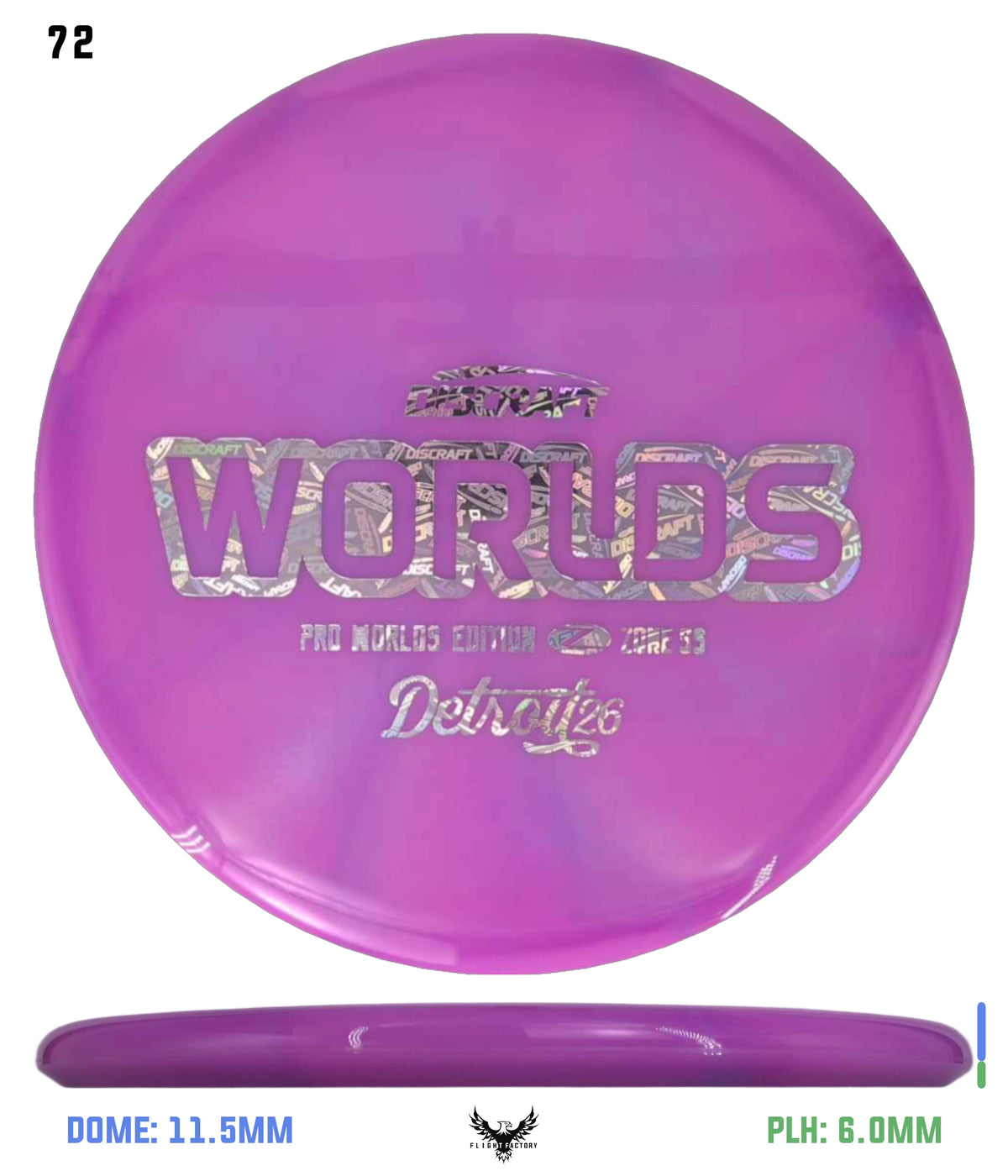 Discraft Tour Series Z Zone SS - 2026 Worlds Edition