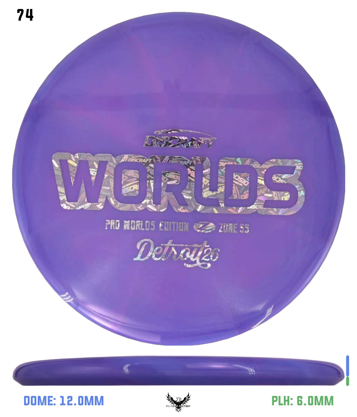 Discraft Tour Series Z Zone SS - 2026 Worlds Edition
