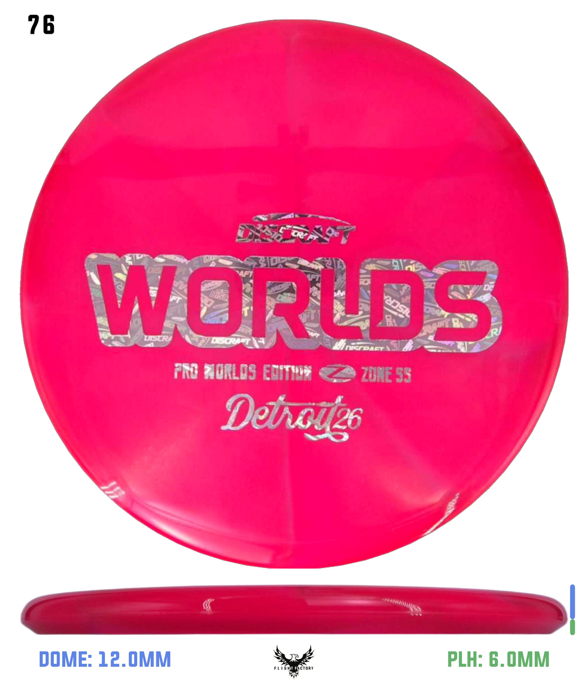 Discraft Tour Series Z Zone SS - 2026 Worlds Edition