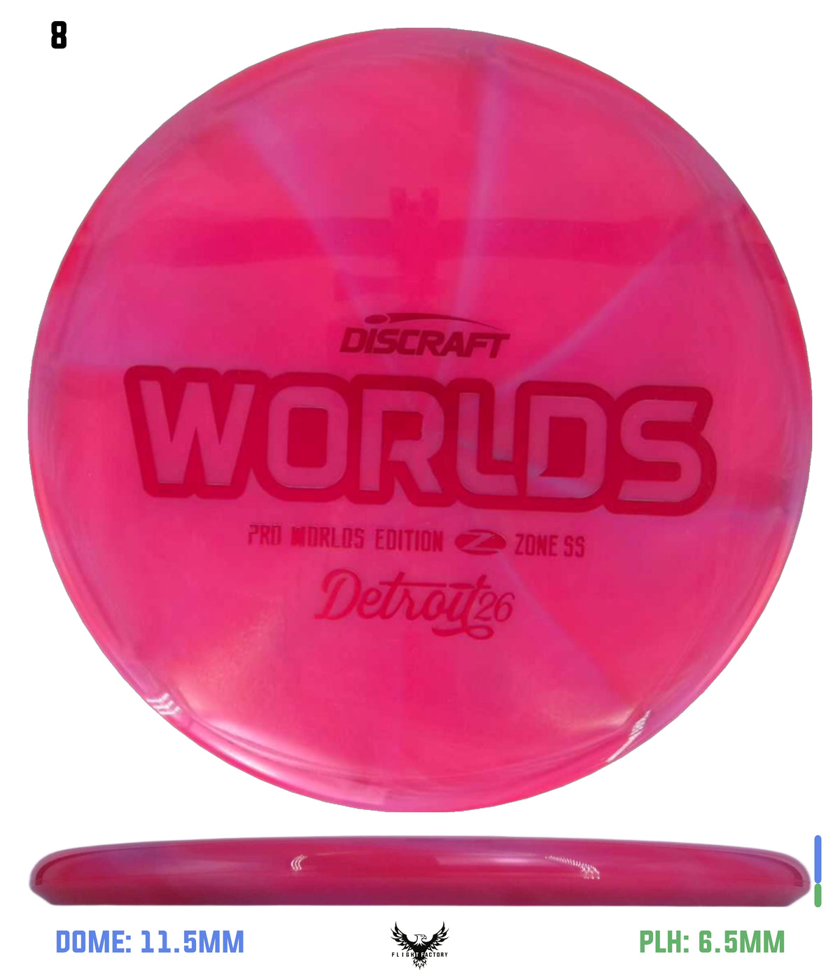 Discraft Tour Series Z Zone SS - 2026 Worlds Edition