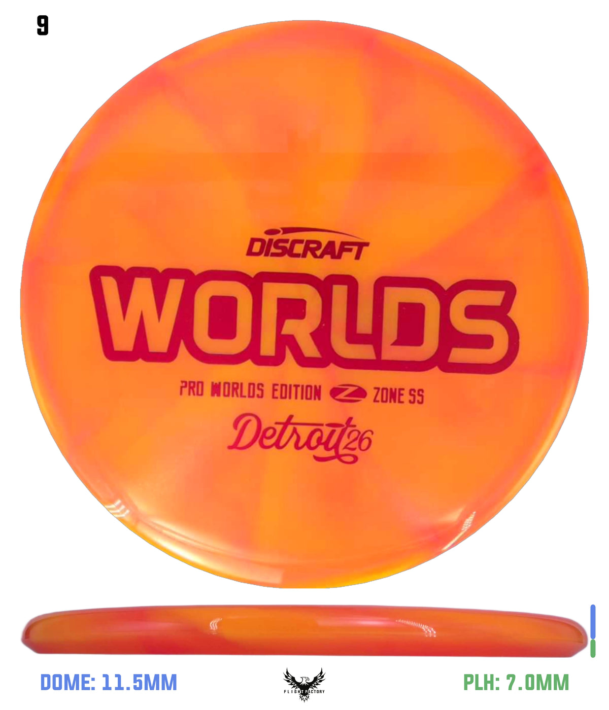 Discraft Tour Series Z Zone SS - 2026 Worlds Edition