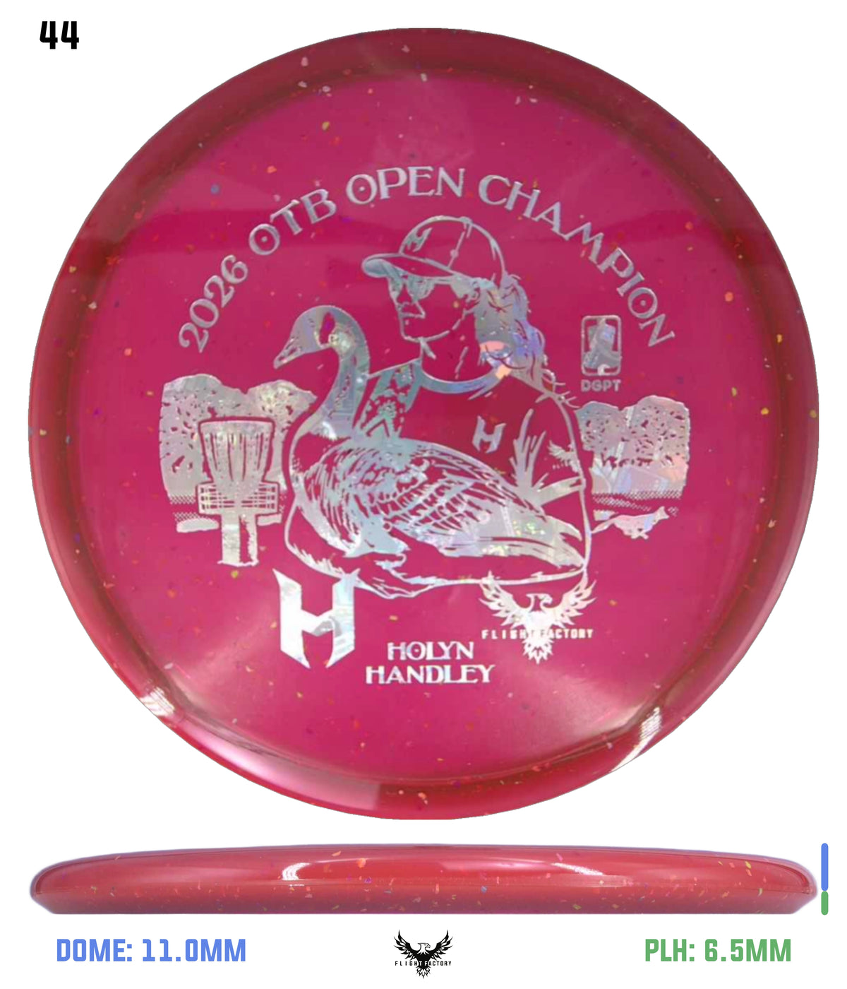 Discraft Z Confetti Zone SS - Holyn Handley 2026 OTB Champion Commemorative Disc