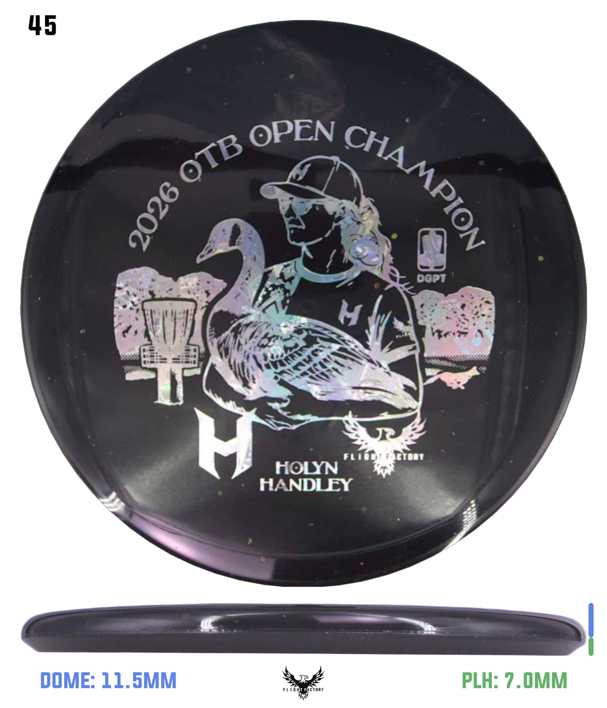 Discraft Z Confetti Zone SS - Holyn Handley 2026 OTB Champion Commemorative Disc