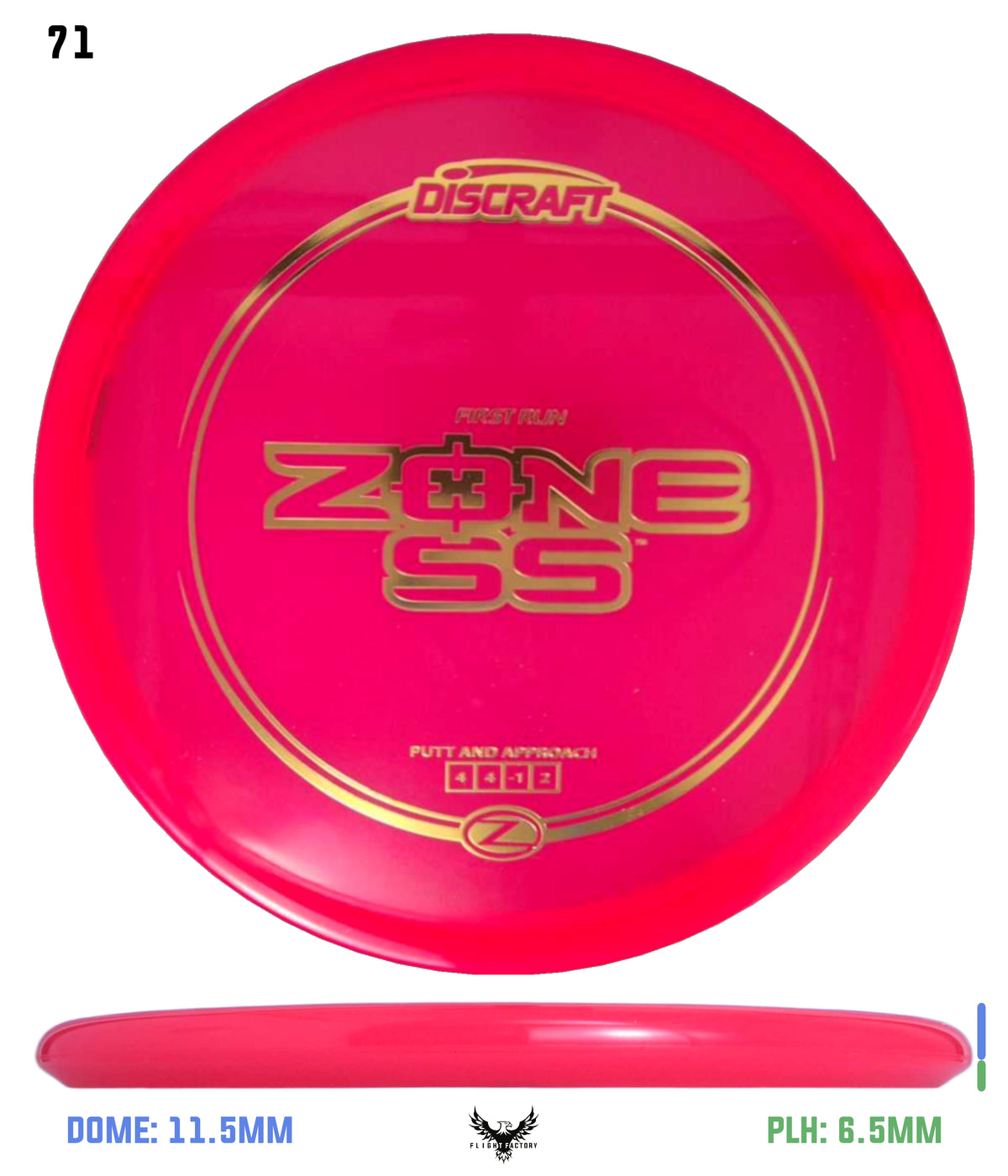 Discraft First Run Z Zone SS