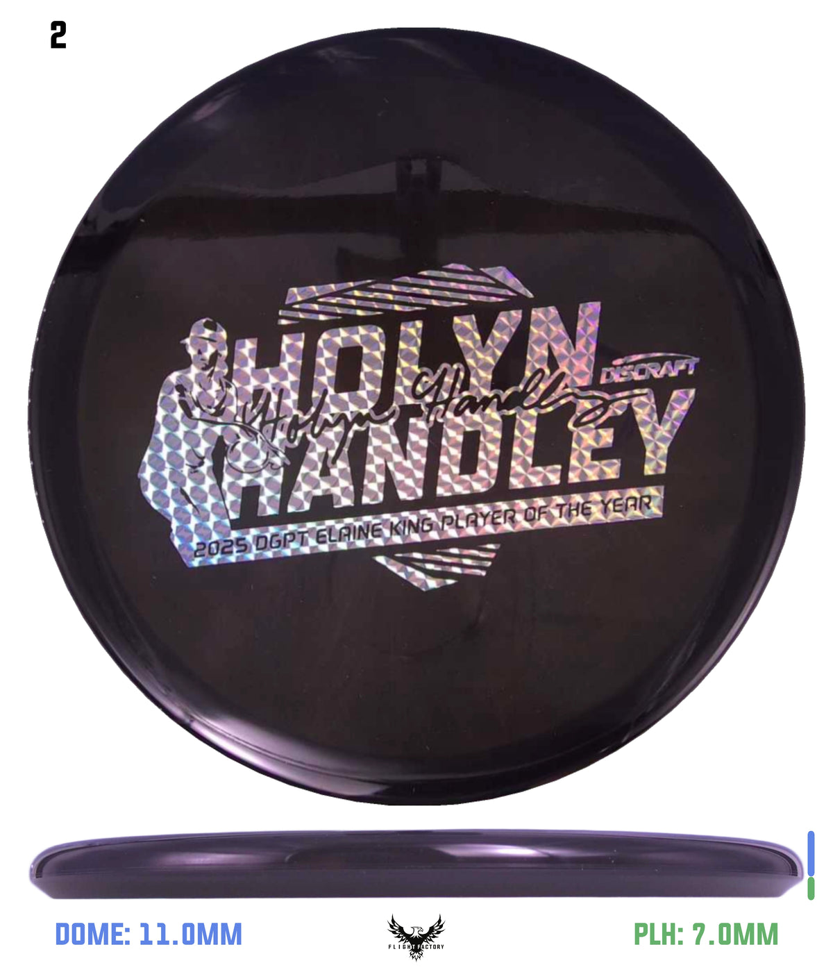 Discraft CryZtal Zone SS - Holyn Handley 2025 Player of the Year