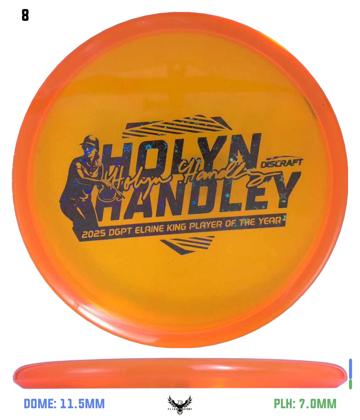 Discraft CryZtal Zone SS - Holyn Handley 2025 Player of the Year