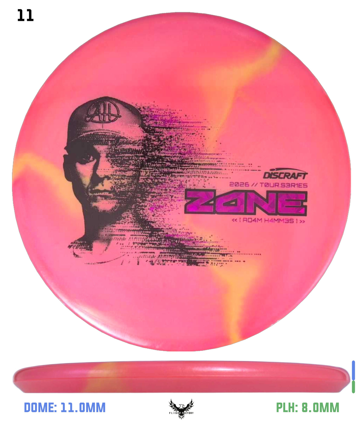 Discraft 2026 Tour Series Zone - Adam Hammes