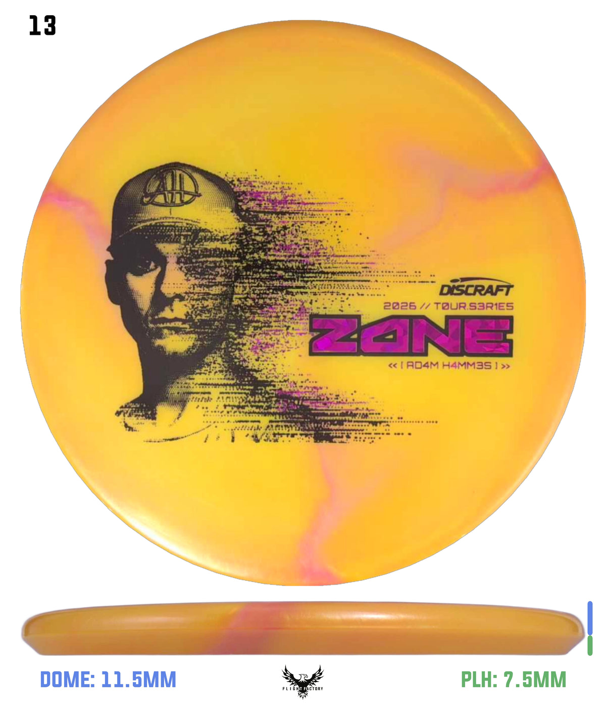 Discraft 2026 Tour Series Zone - Adam Hammes