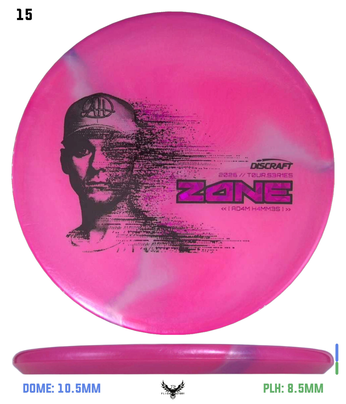 Discraft 2026 Tour Series Zone - Adam Hammes