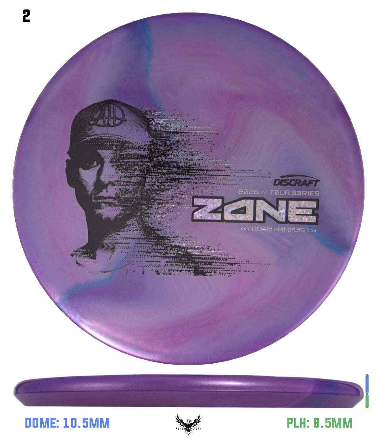 Discraft 2026 Tour Series Zone - Adam Hammes