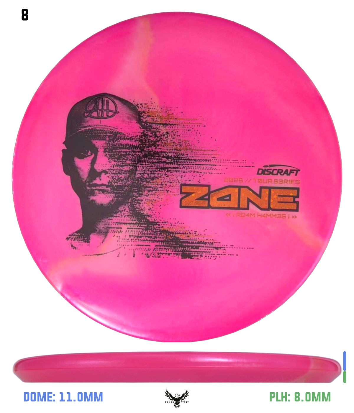 Discraft 2026 Tour Series Zone - Adam Hammes