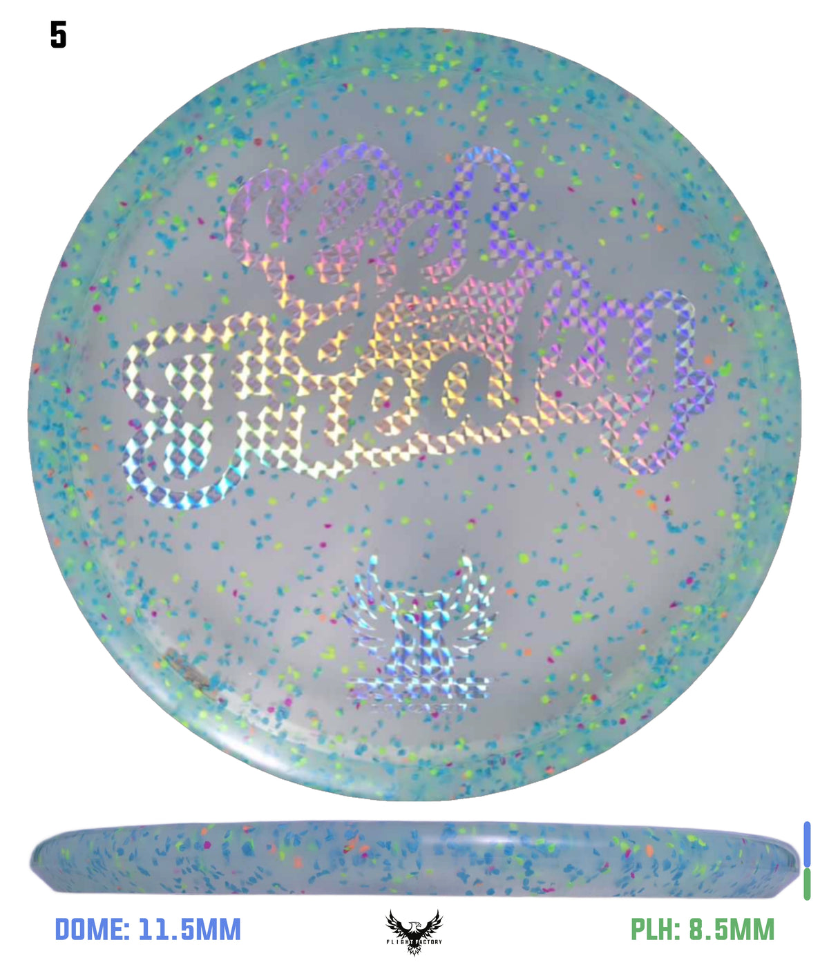 Discraft Brodie Smith &quot;Get Freaky&quot; Z FLX Confetti Zone - (2025)