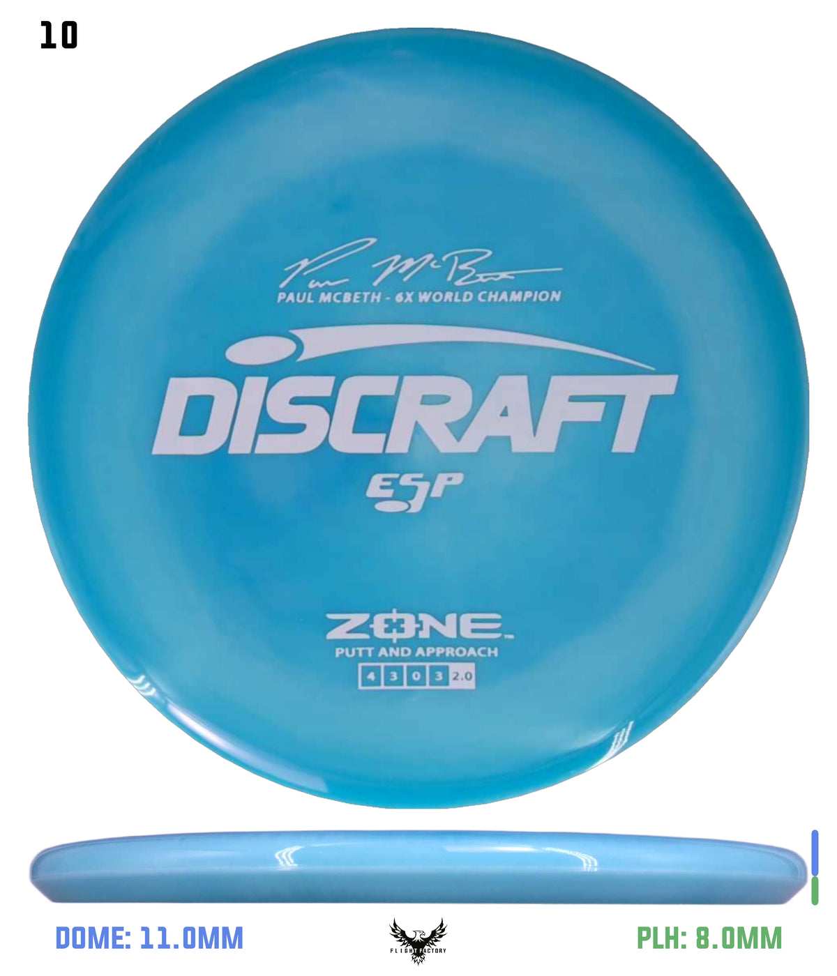 Discraft ESP Zone - Paul McBeth 6x Signature