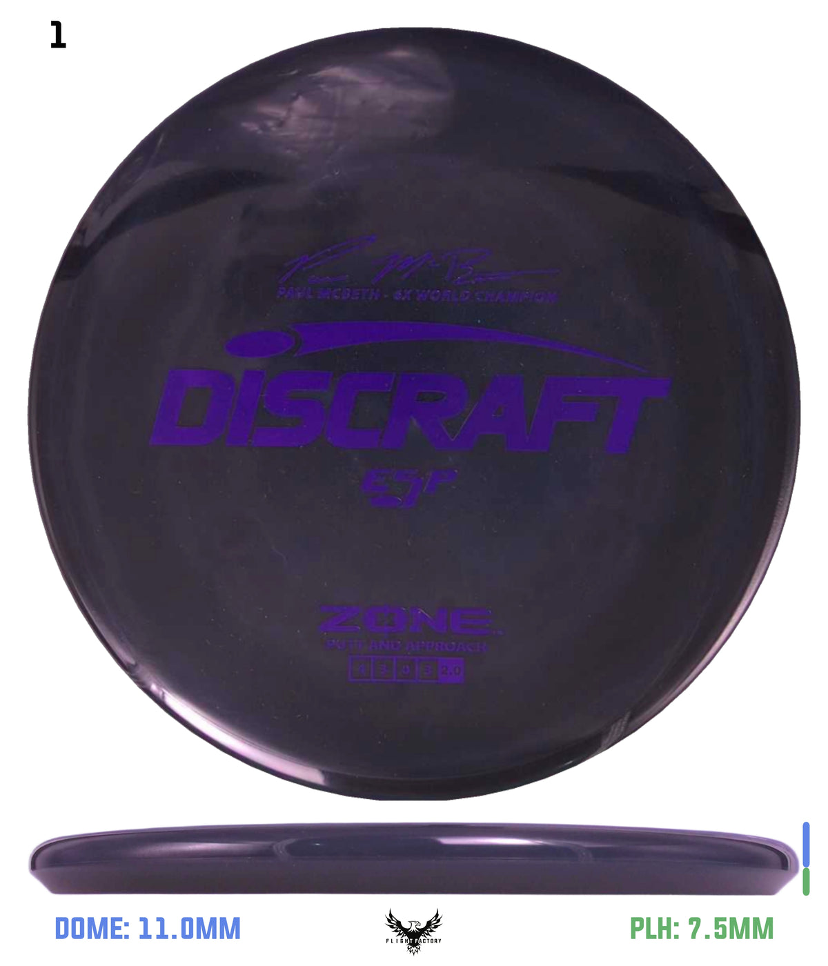 Discraft ESP Zone - Paul McBeth 6x Signature