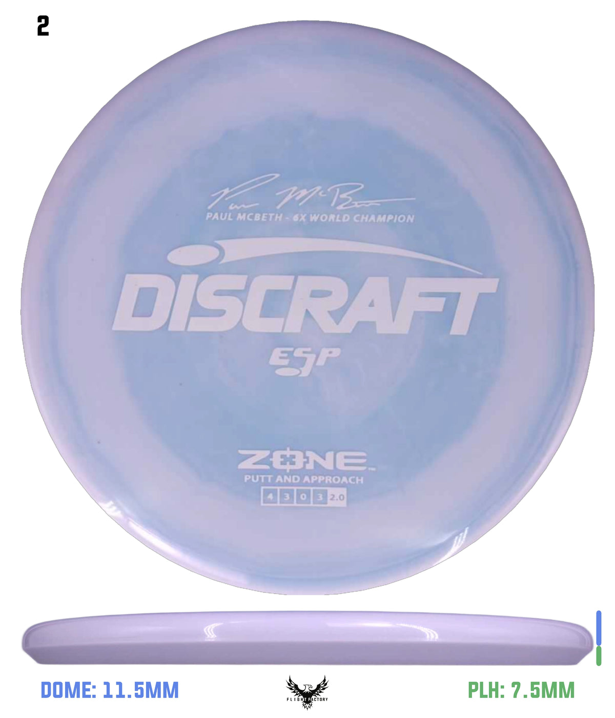 Discraft ESP Zone - Paul McBeth 6x Signature
