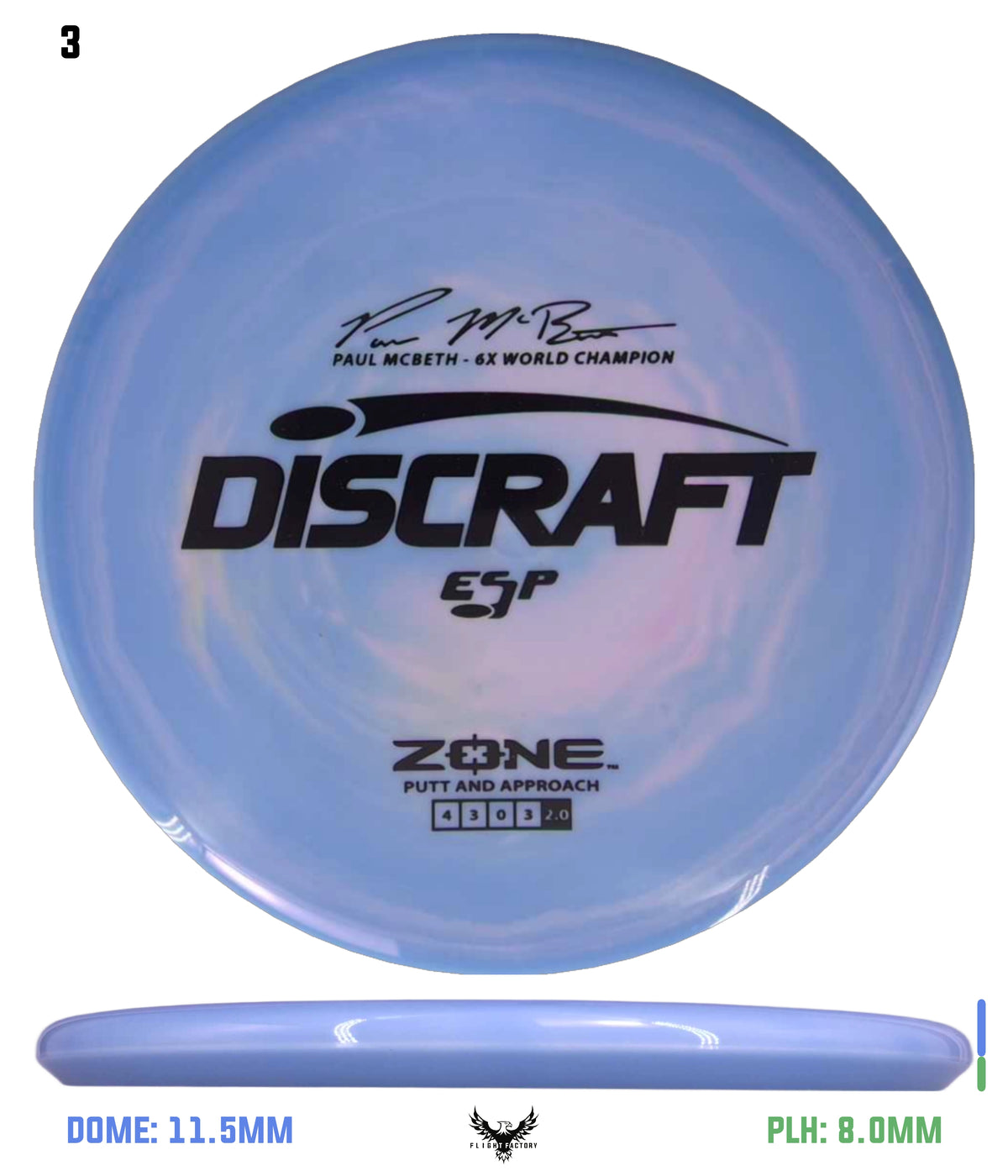 Discraft ESP Zone - Paul McBeth 6x Signature