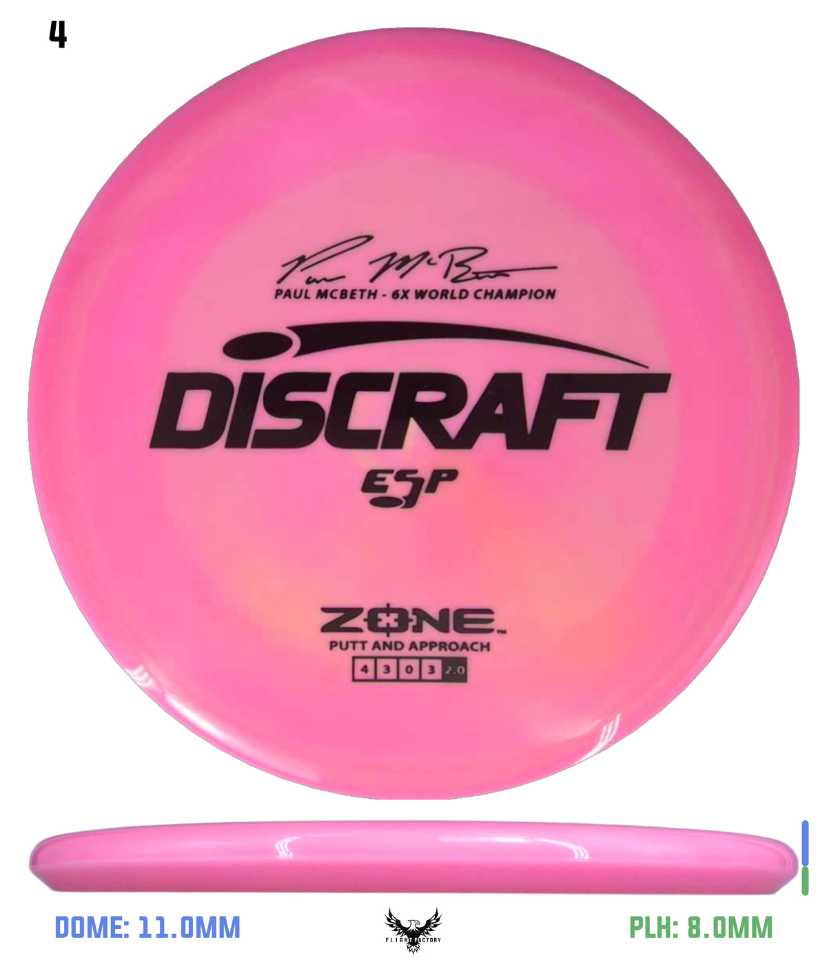 Discraft ESP Zone - Paul McBeth 6x Signature