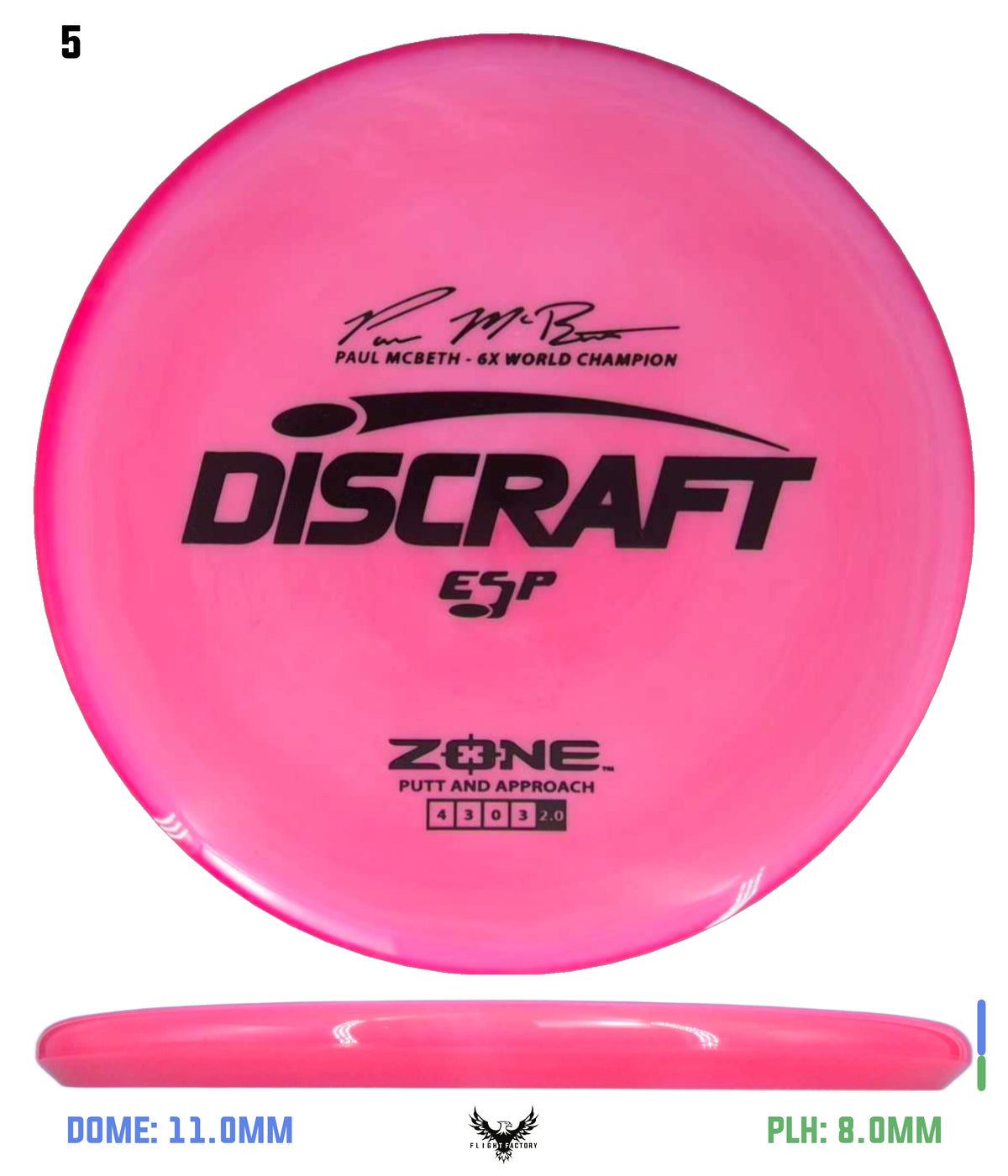 Discraft ESP Zone - Paul McBeth 6x Signature