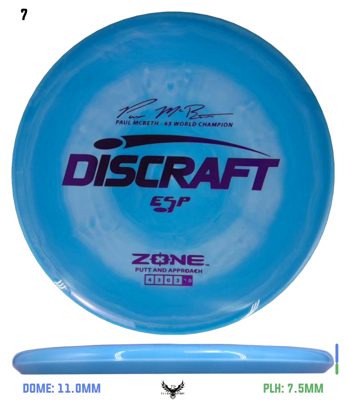 Discraft ESP Zone - Paul McBeth 6x Signature
