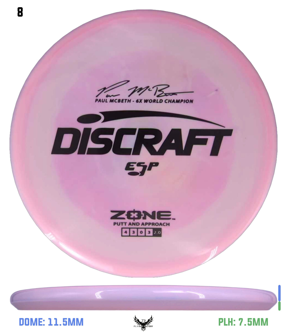 Discraft ESP Zone - Paul McBeth 6x Signature