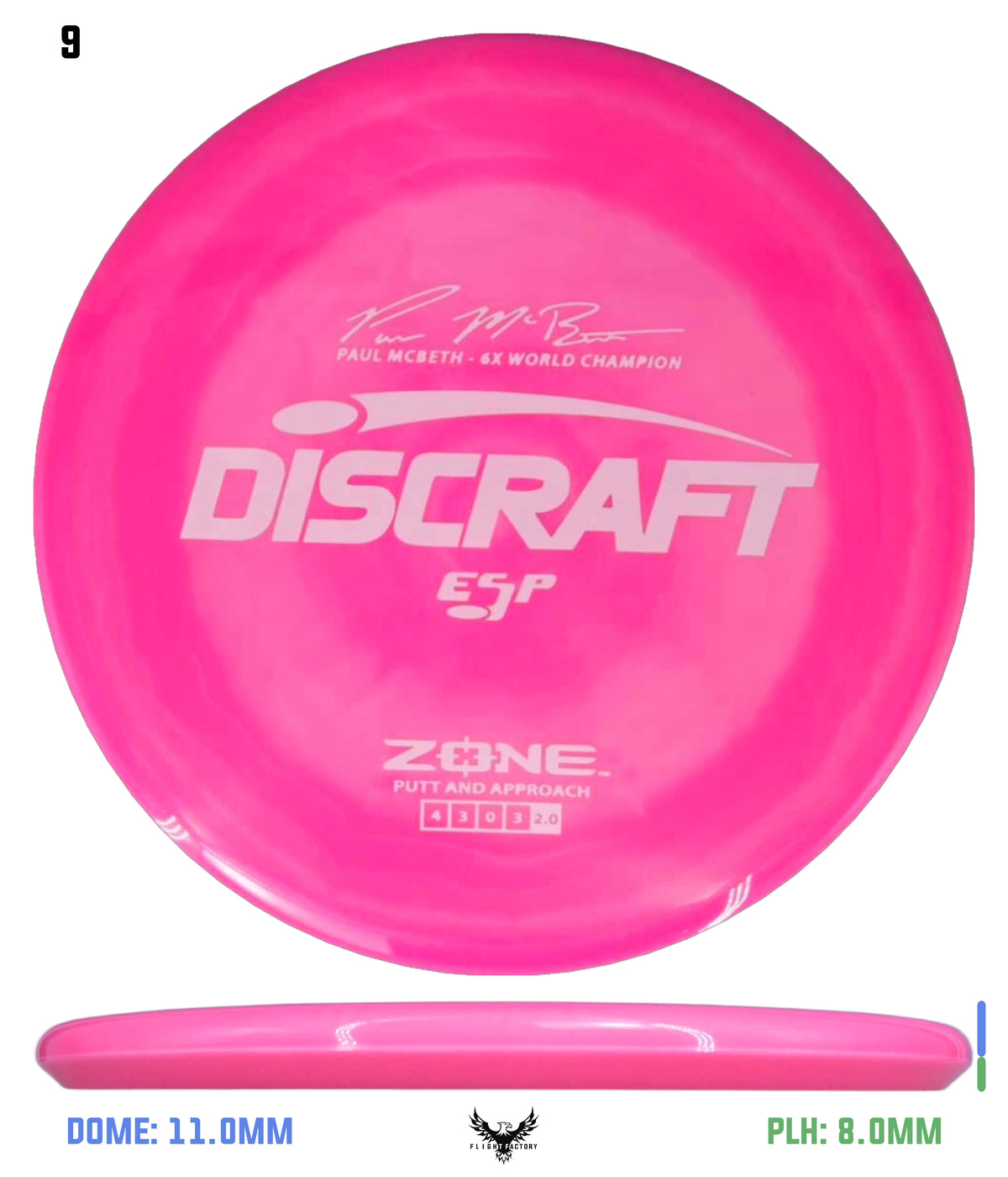 Discraft ESP Zone - Paul McBeth 6x Signature