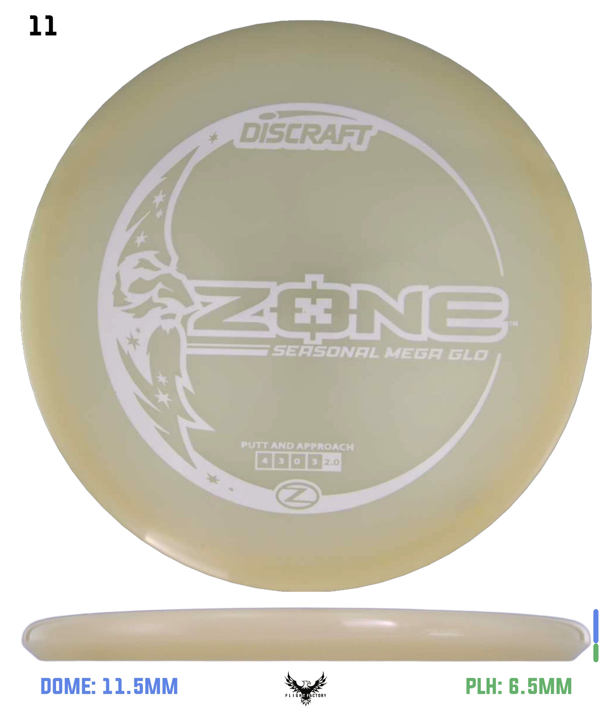 Discraft Seasonal Mega Glo Z Zone