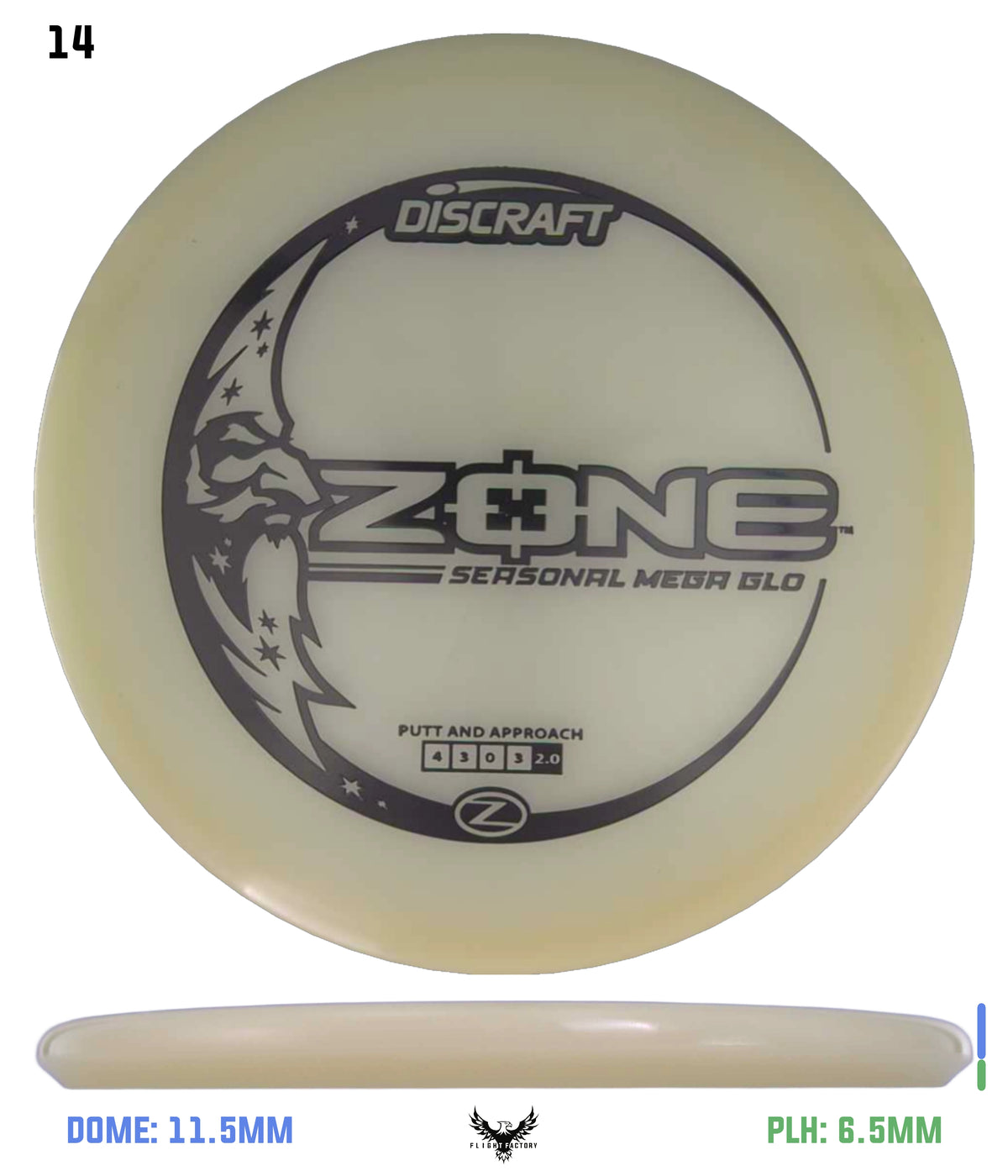 Discraft Seasonal Mega Glo Z Zone