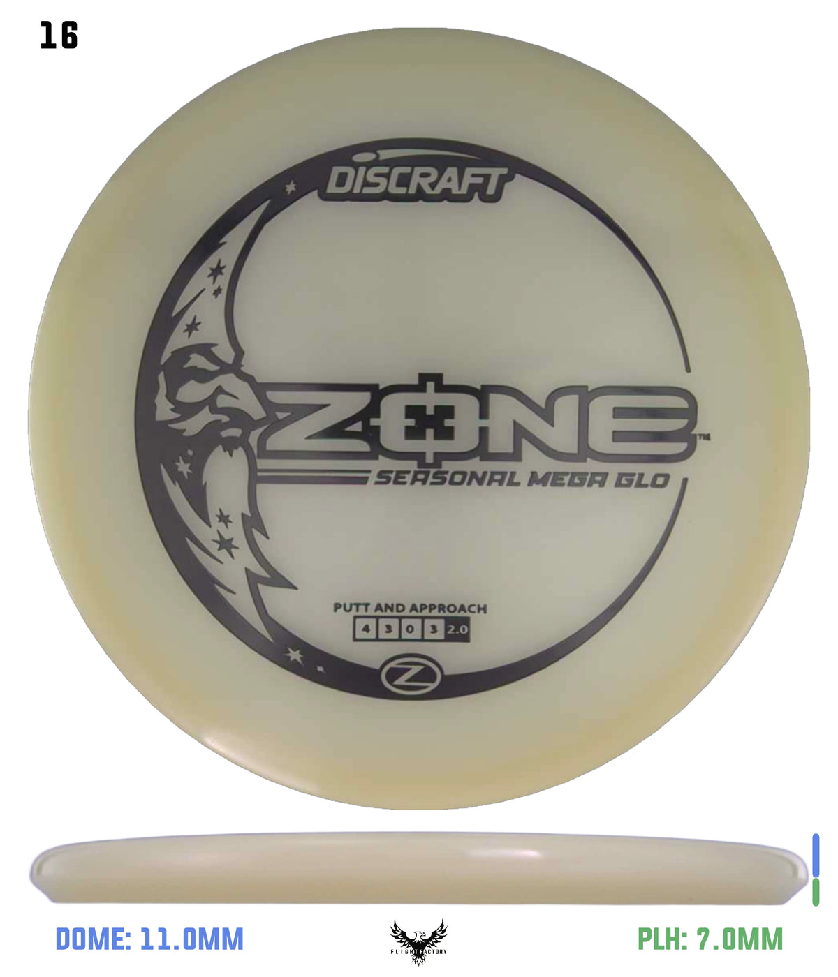 Discraft Seasonal Mega Glo Z Zone