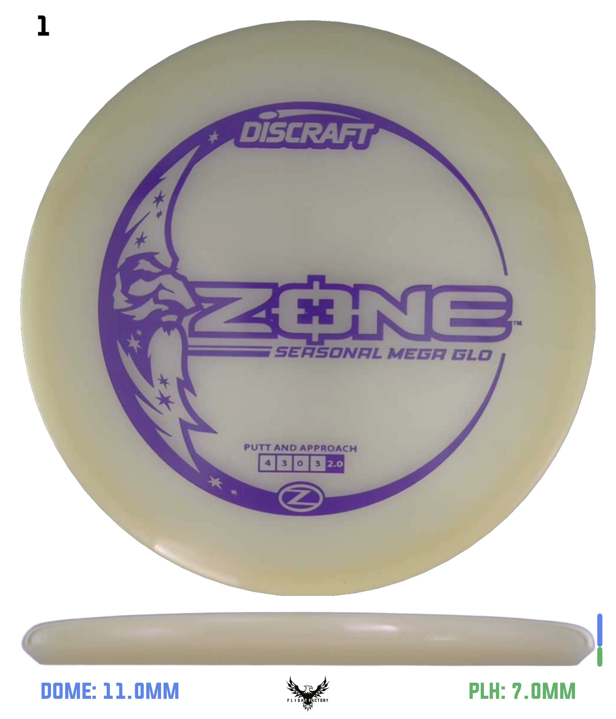 Discraft Seasonal Mega Glo Z Zone