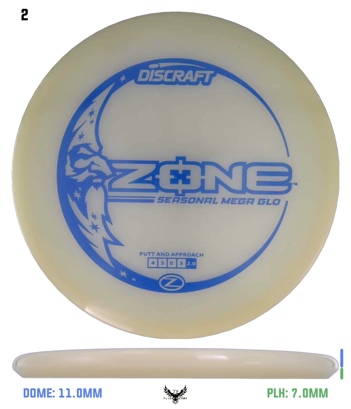 Discraft Seasonal Mega Glo Z Zone