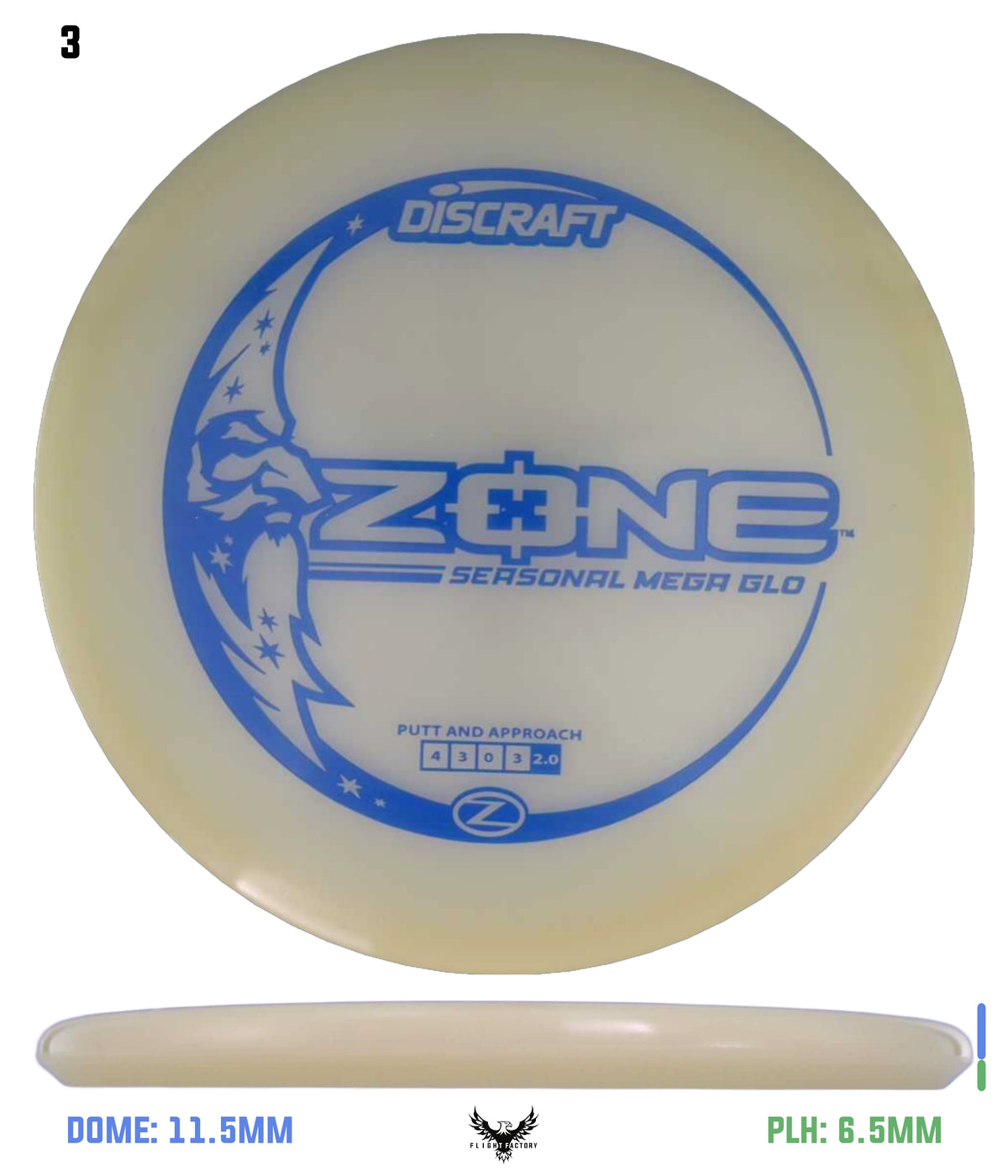 Discraft Seasonal Mega Glo Z Zone