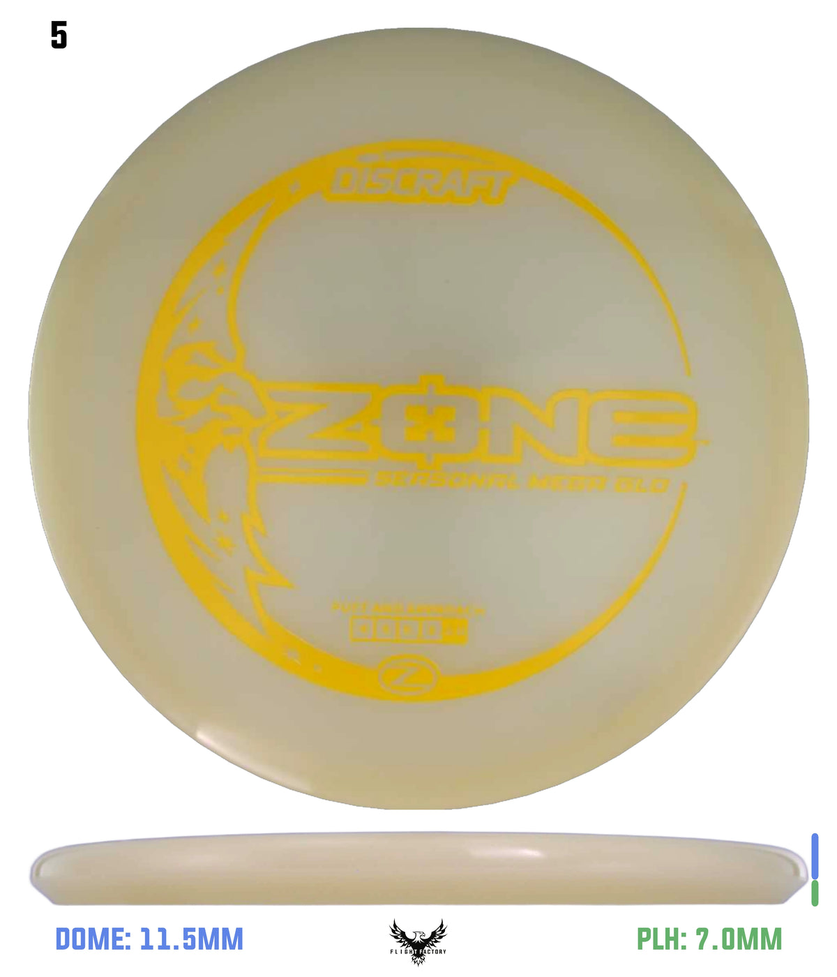 Discraft Seasonal Mega Glo Z Zone
