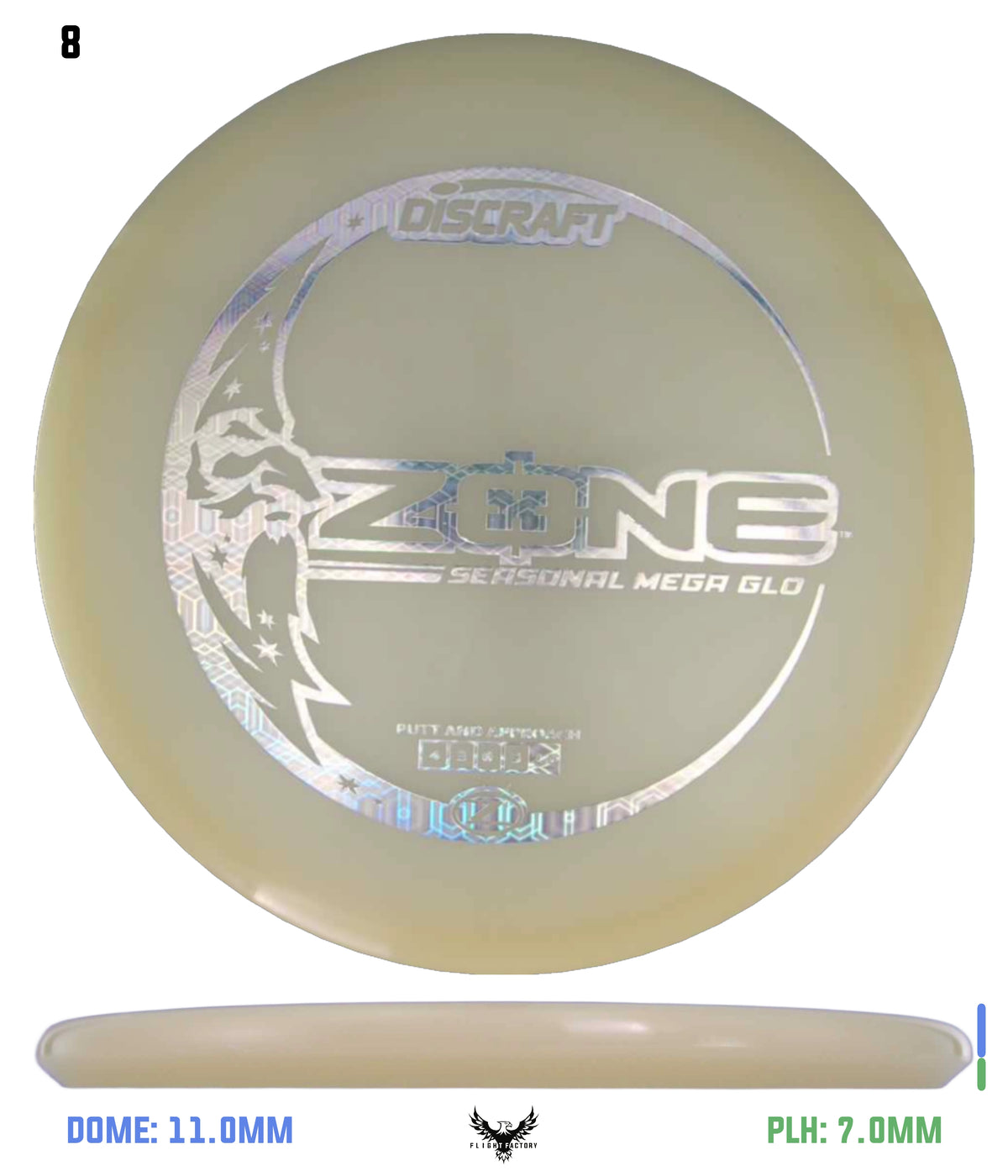 Discraft Seasonal Mega Glo Z Zone