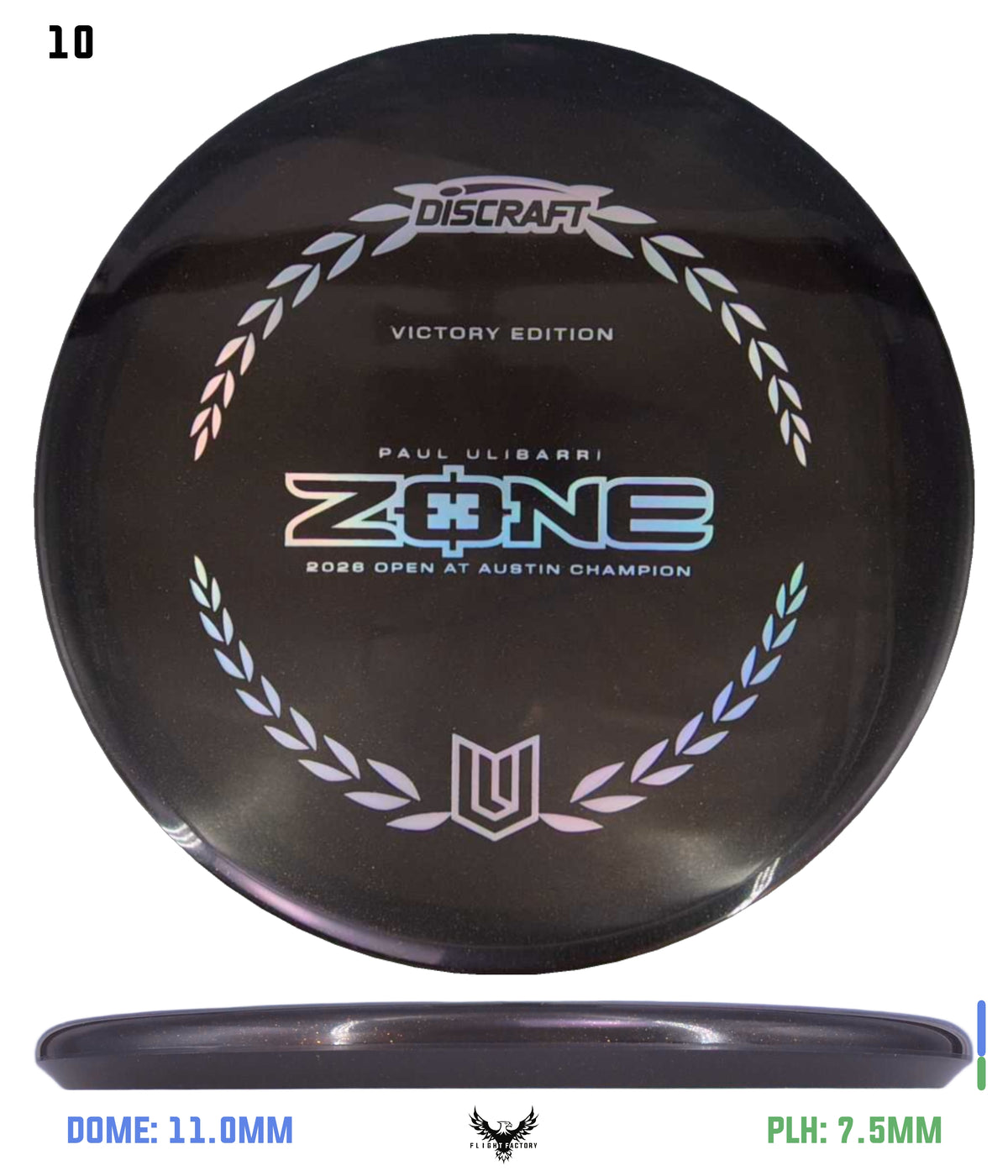 Discraft Midnight Sparkle Zone - Paul Ulibarri Open at Austin 2026 Victory Series