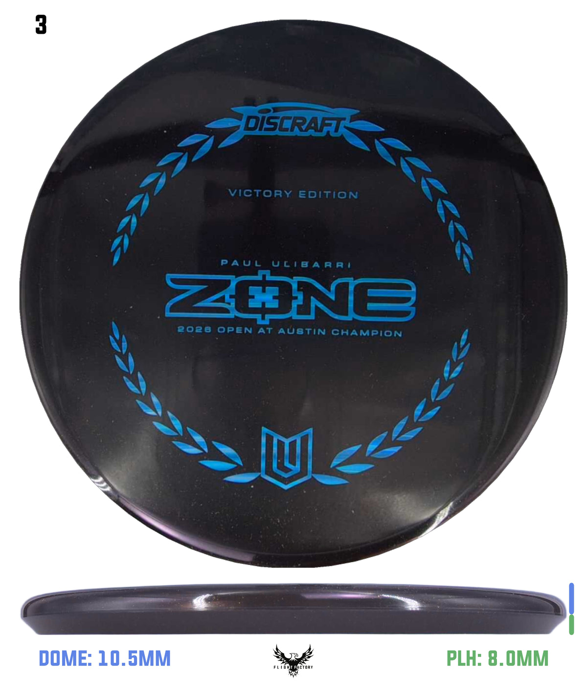 Discraft Midnight Sparkle Zone - Paul Ulibarri Open at Austin 2026 Victory Series