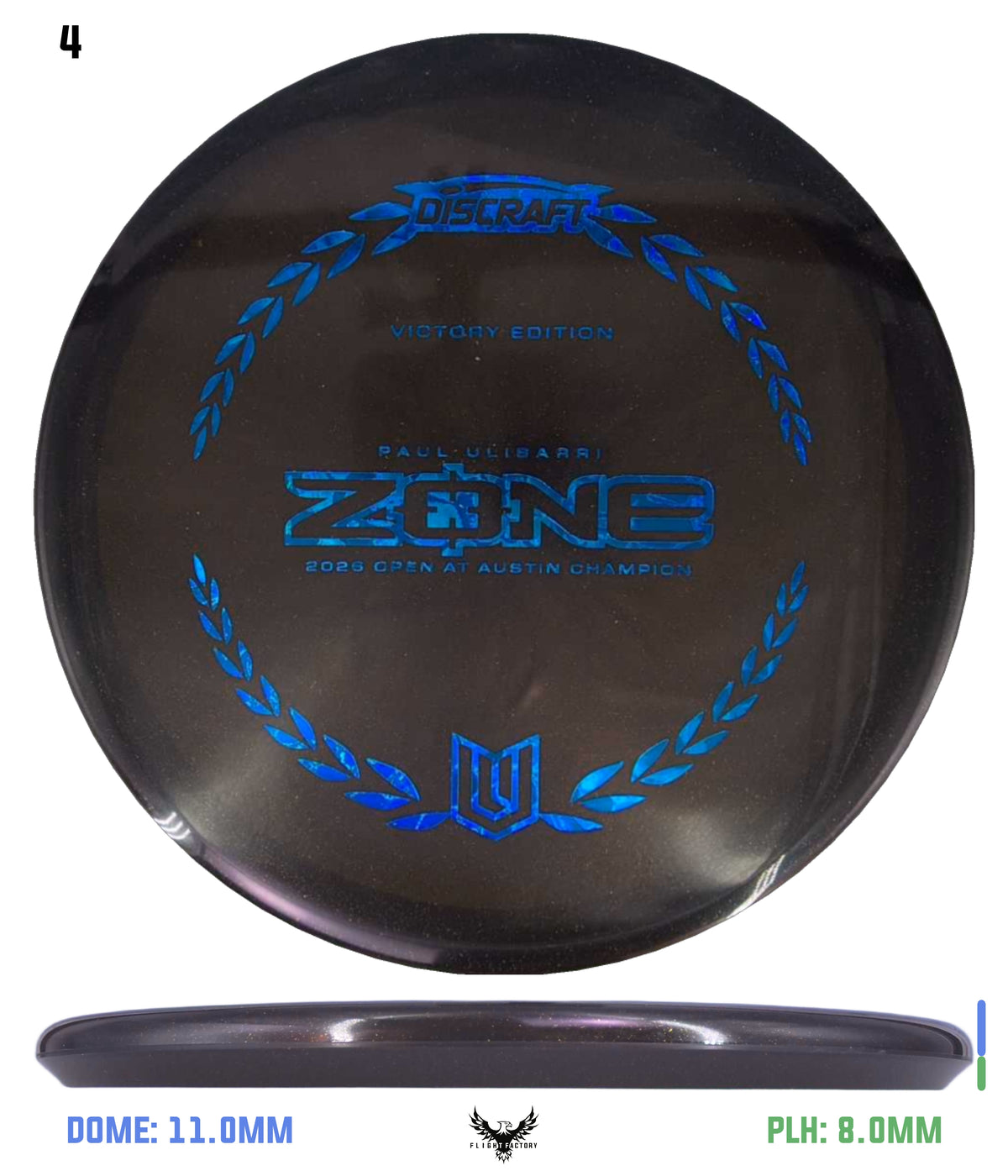 Discraft Midnight Sparkle Zone - Paul Ulibarri Open at Austin 2026 Victory Series