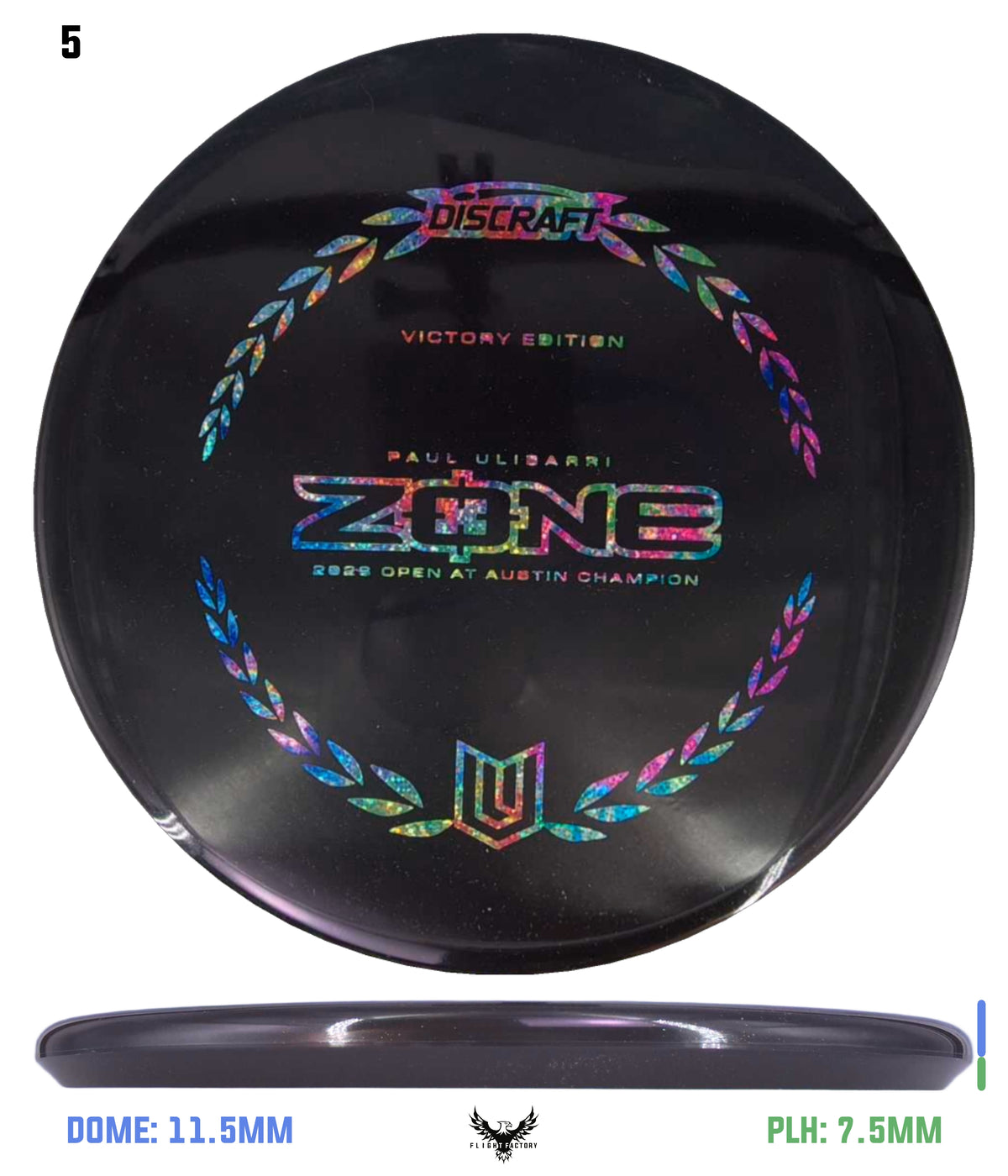 Discraft Midnight Sparkle Zone - Paul Ulibarri Open at Austin 2026 Victory Series