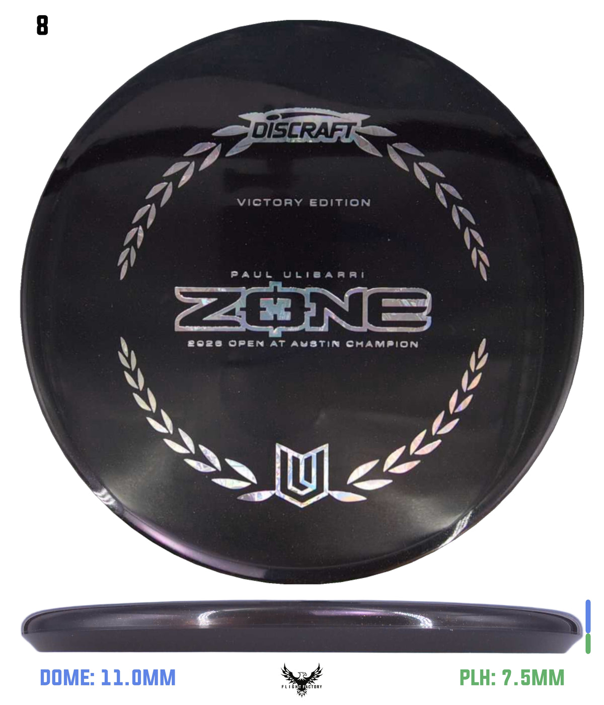 Discraft Midnight Sparkle Zone - Paul Ulibarri Open at Austin 2026 Victory Series