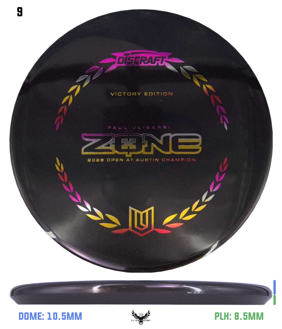 Discraft Midnight Sparkle Zone - Paul Ulibarri Open at Austin 2026 Victory Series