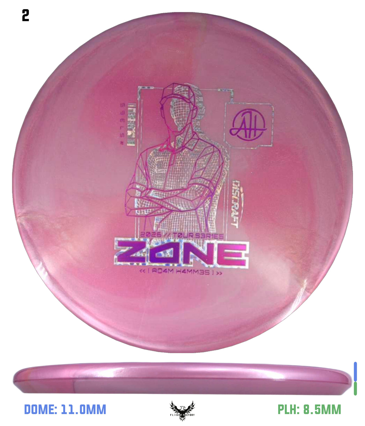 Discraft 2026 Tour Series V2 Zone - Adam Hammes
