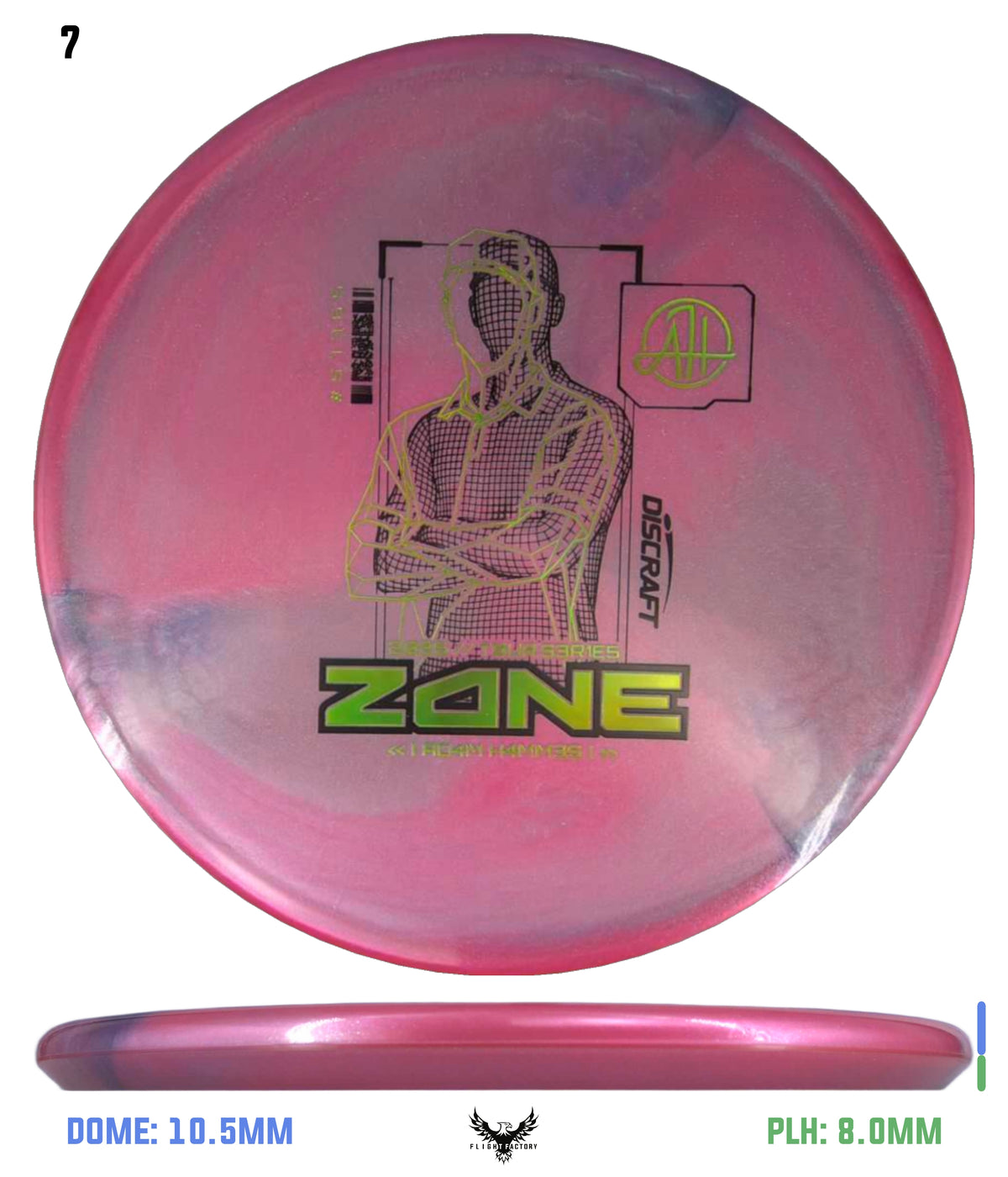 Discraft 2026 Tour Series V2 Zone - Adam Hammes